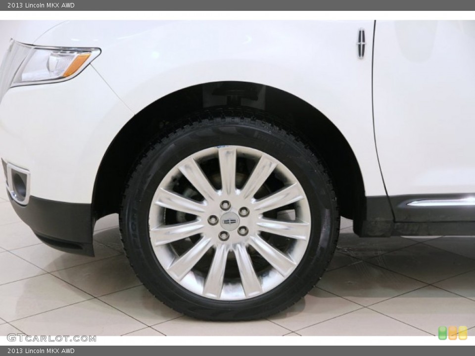 2013 Lincoln MKX AWD Wheel and Tire Photo #90496575