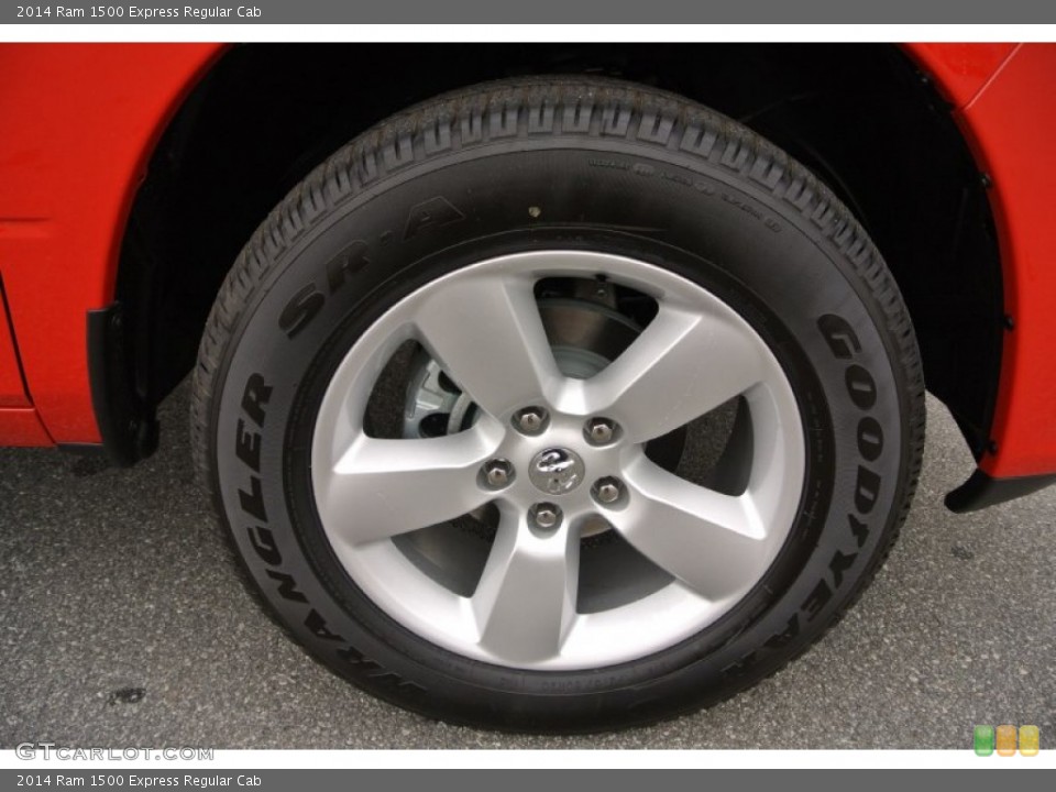 2014 Ram 1500 Express Regular Cab Wheel and Tire Photo #90504321