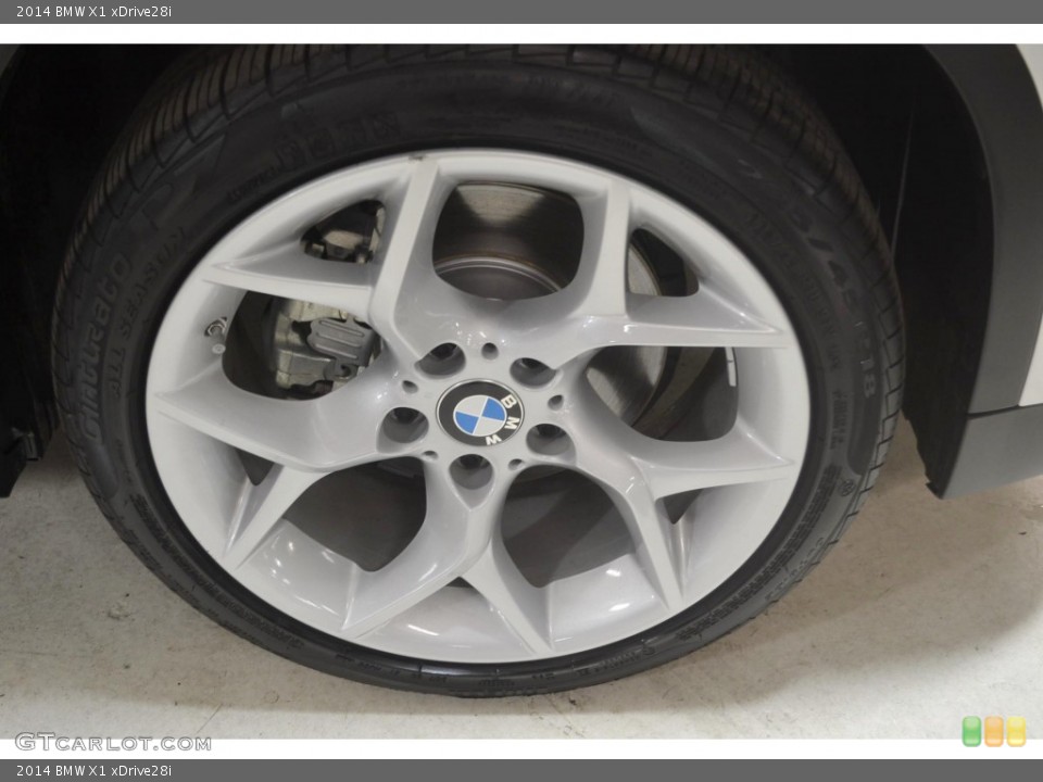 2014 BMW X1 xDrive28i Wheel and Tire Photo #90507798