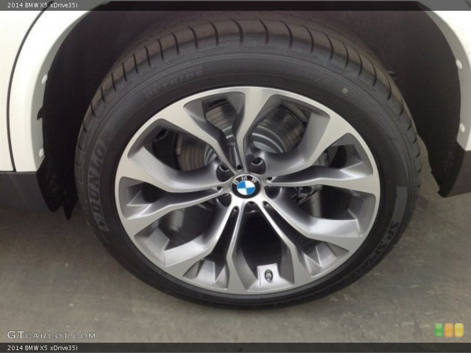 2014 BMW X5 xDrive35i Wheel and Tire Photo #90513555