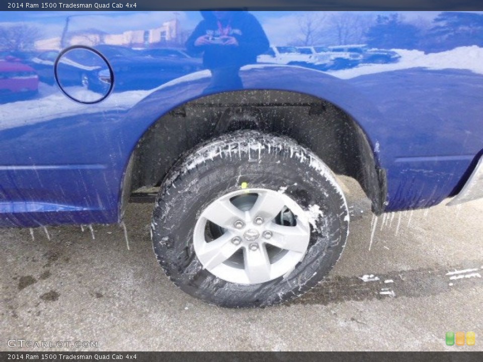 2014 Ram 1500 Tradesman Quad Cab 4x4 Wheel and Tire Photo #90530555