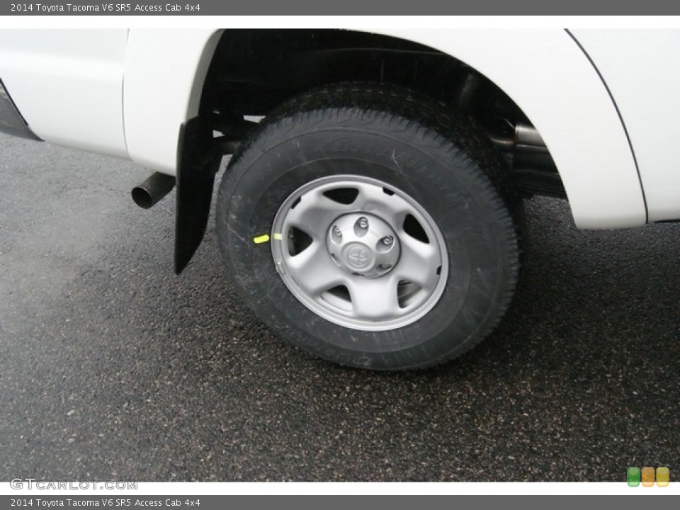 2014 Toyota Tacoma V6 SR5 Access Cab 4x4 Wheel and Tire Photo #90532834