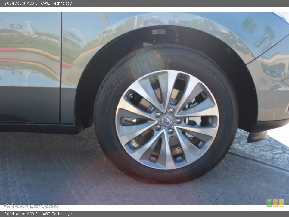 2014 Acura MDX SH-AWD Technology Wheel and Tire Photo #90540287