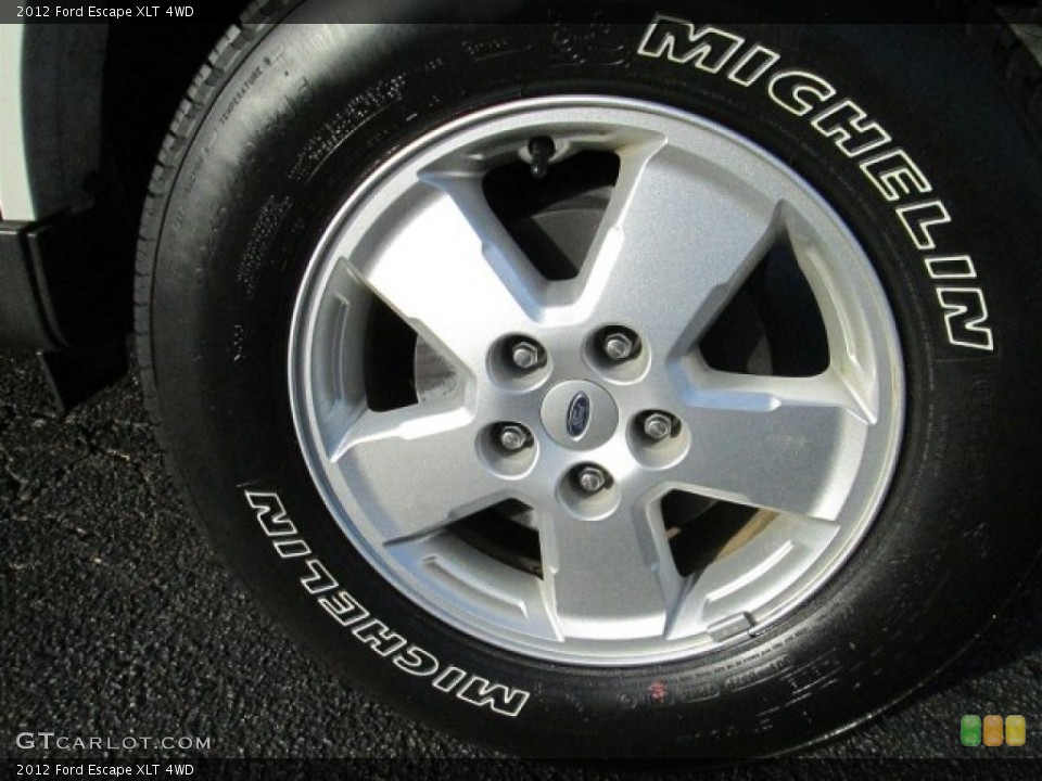 2012 Ford Escape XLT 4WD Wheel and Tire Photo #90541980
