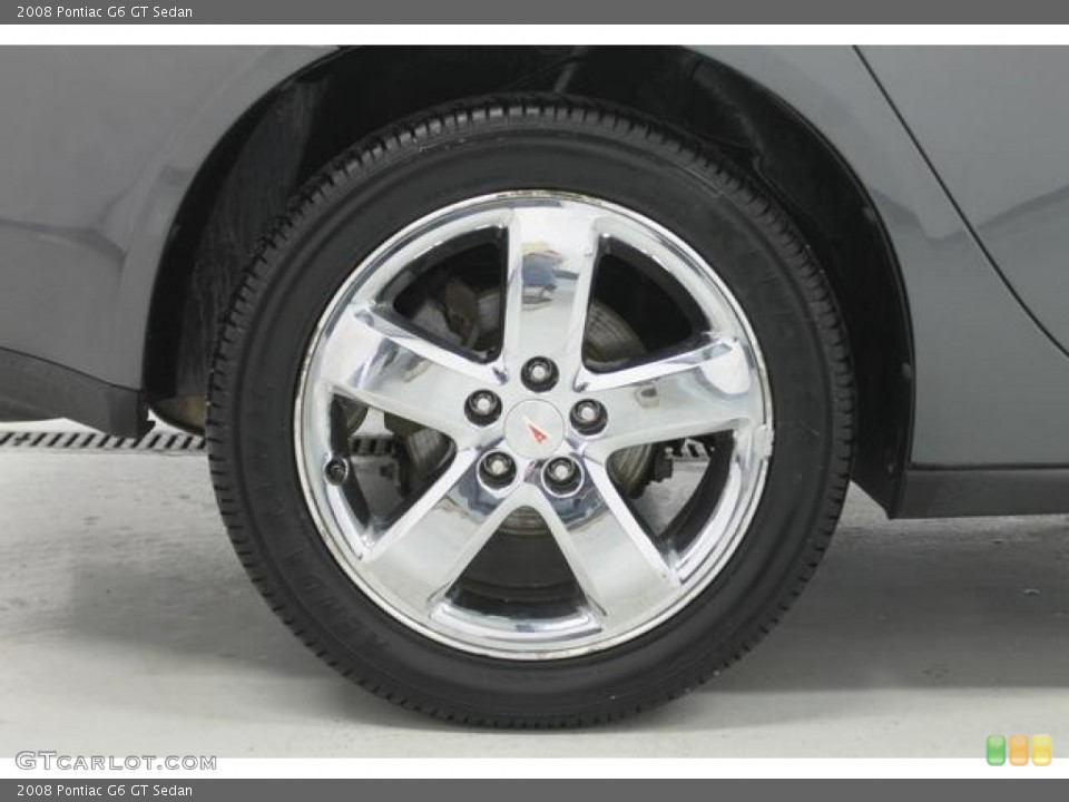 2008 Pontiac G6 GT Sedan Wheel and Tire Photo #90544463