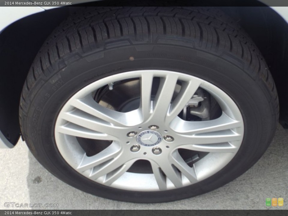 2014 Mercedes-Benz GLK 350 4Matic Wheel and Tire Photo #90571108