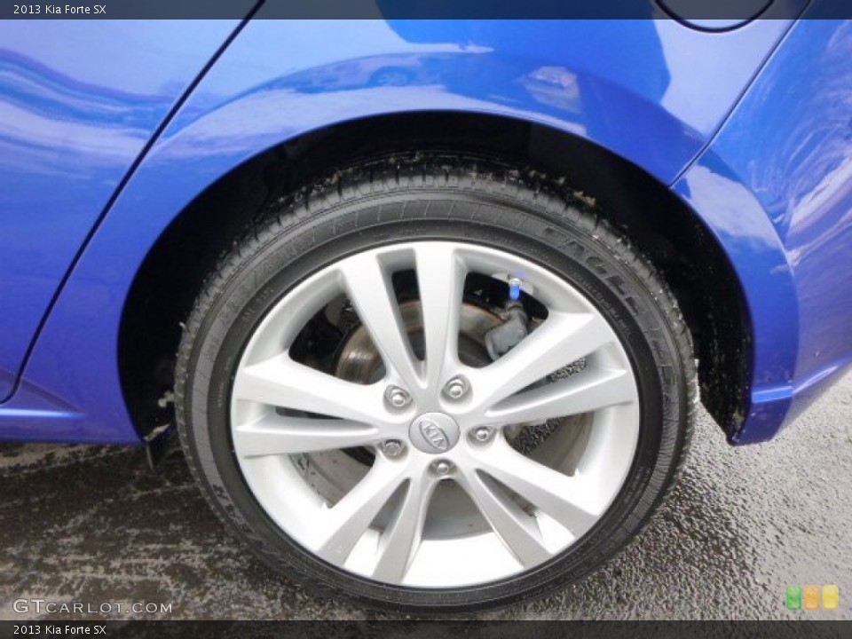 2013 Kia Forte SX Wheel and Tire Photo #90579532
