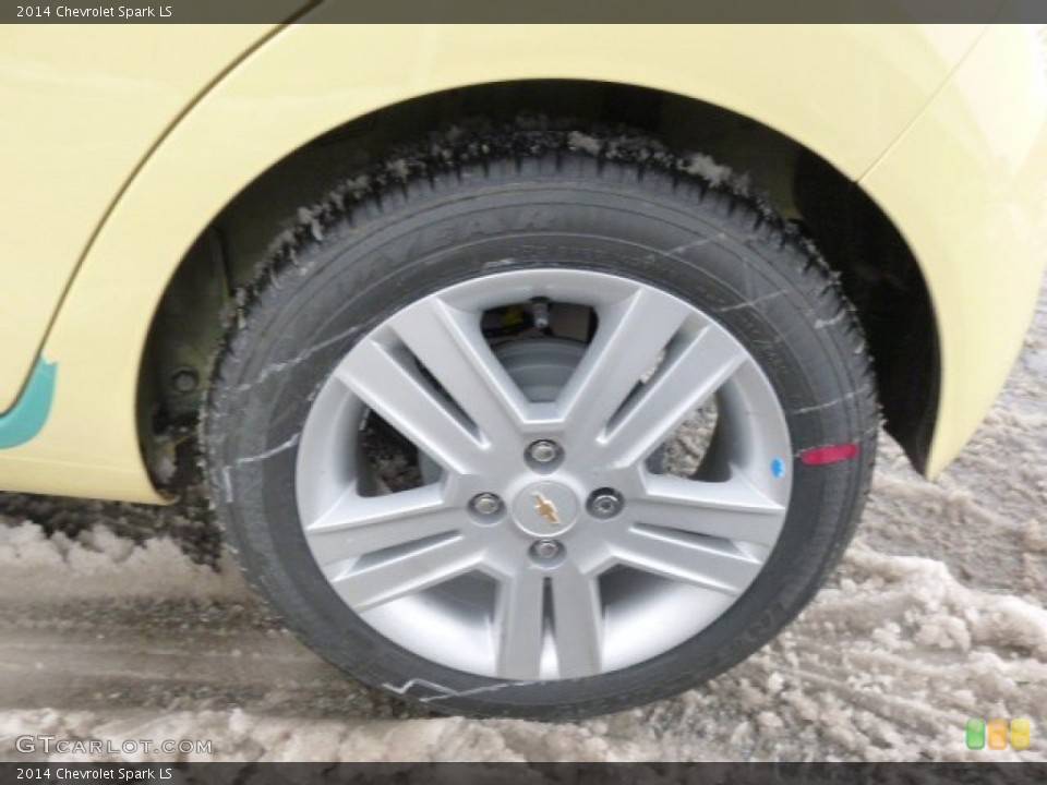 2014 Chevrolet Spark LS Wheel and Tire Photo #90580071