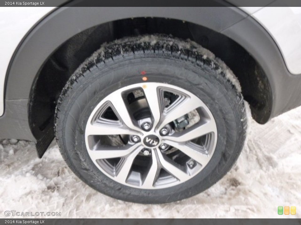 2014 Kia Sportage LX Wheel and Tire Photo #90581485