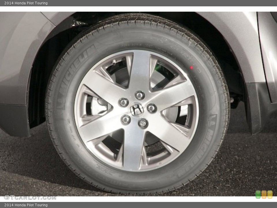 2014 Honda Pilot Touring Wheel and Tire Photo #90585460