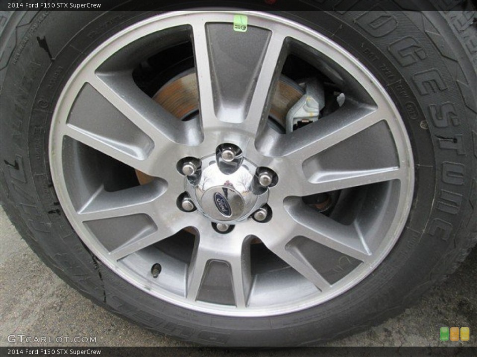 2014 Ford F150 STX SuperCrew Wheel and Tire Photo #90585892