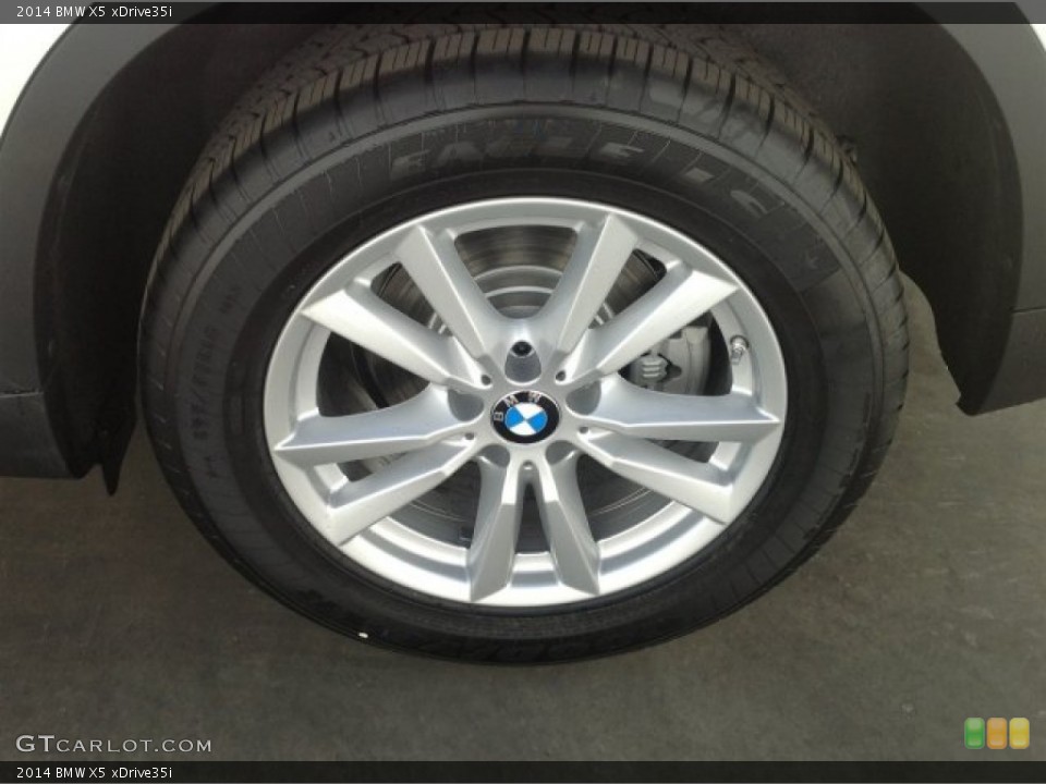 2014 BMW X5 xDrive35i Wheel and Tire Photo #90590731