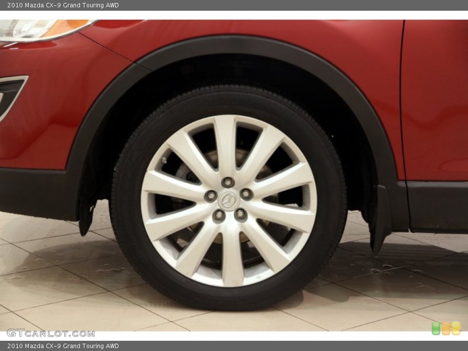 2010 Mazda CX-9 Grand Touring AWD Wheel and Tire Photo #90591901
