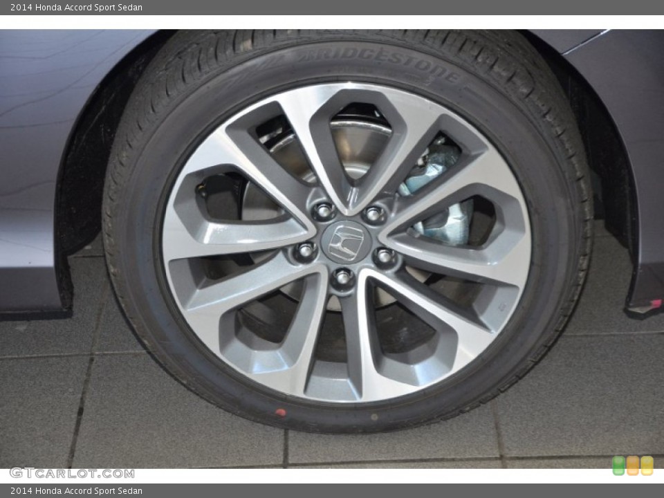 2014 Honda Accord Sport Sedan Wheel and Tire Photo #90593908