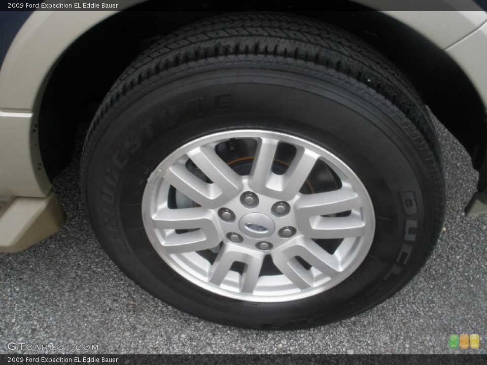 2009 Ford Expedition EL Eddie Bauer Wheel and Tire Photo #90598739