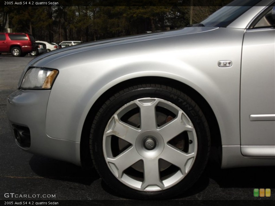 2005 Audi S4 4.2 quattro Sedan Wheel and Tire Photo #90602562