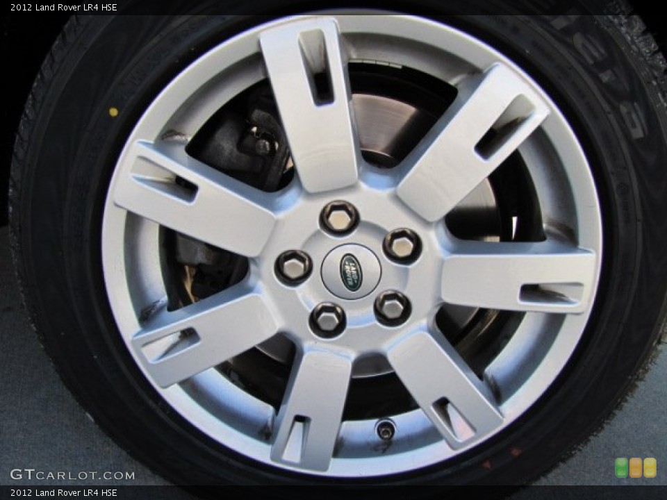2012 Land Rover LR4 HSE Wheel and Tire Photo #90605621