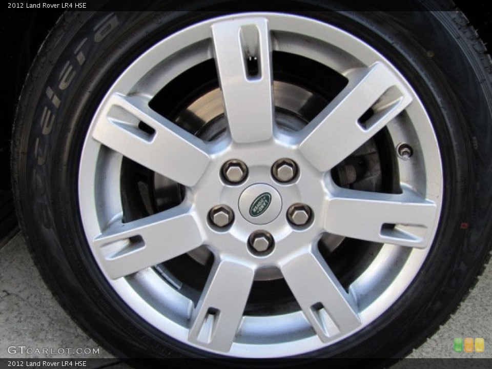 2012 Land Rover LR4 HSE Wheel and Tire Photo #90605645