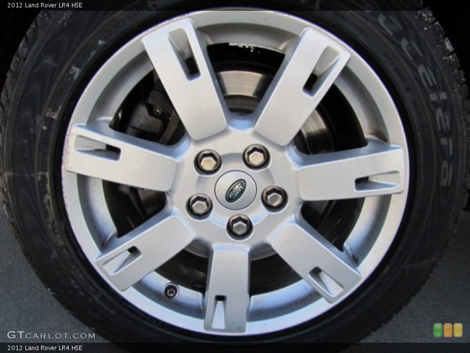 2012 Land Rover LR4 HSE Wheel and Tire Photo #90605669