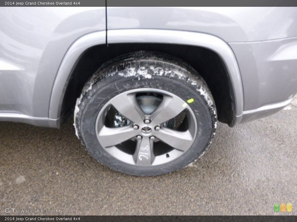 2014 Jeep Grand Cherokee Overland 4x4 Wheel and Tire Photo #90616883