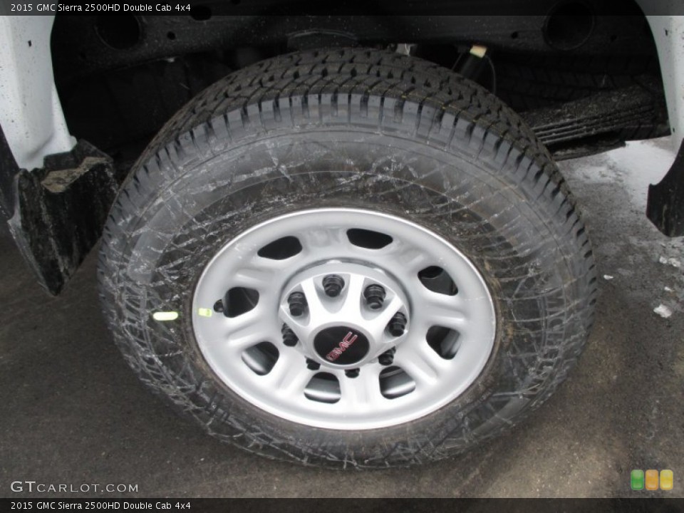 2015 GMC Sierra 2500HD Double Cab 4x4 Wheel and Tire Photo #90618896