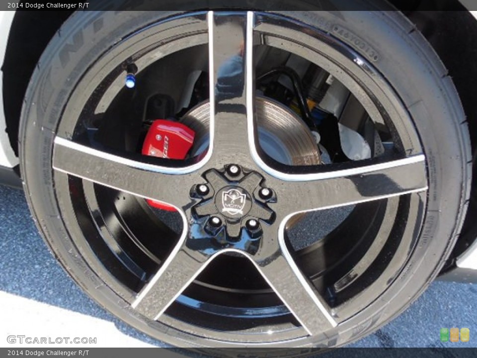 2014 Dodge Challenger Custom Wheel and Tire Photo #90633291