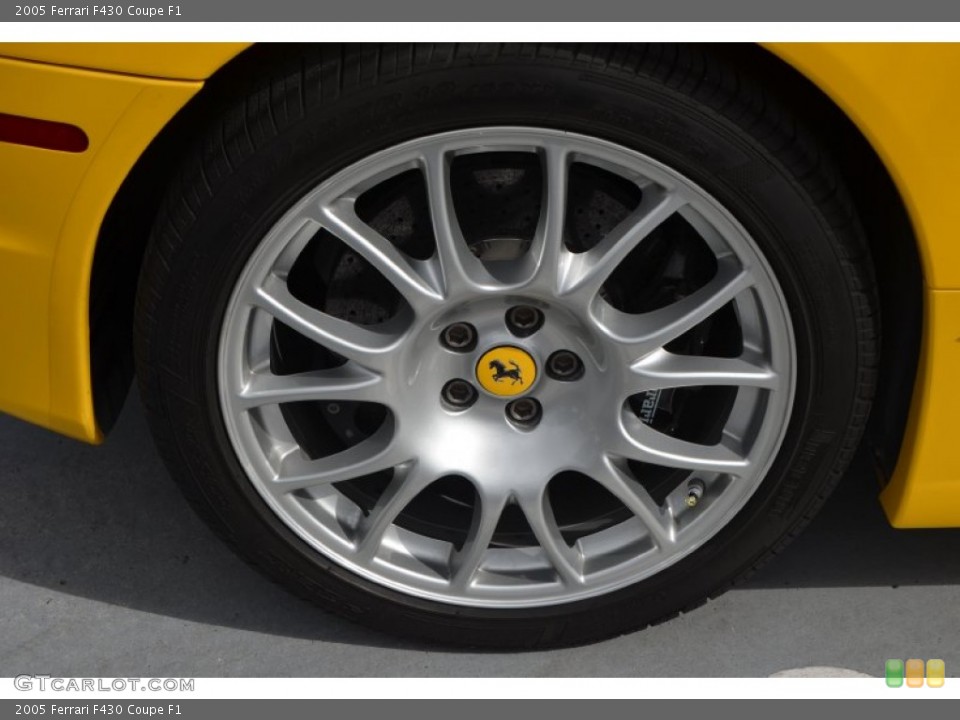 2005 Ferrari F430 Coupe F1 Wheel and Tire Photo #90636105