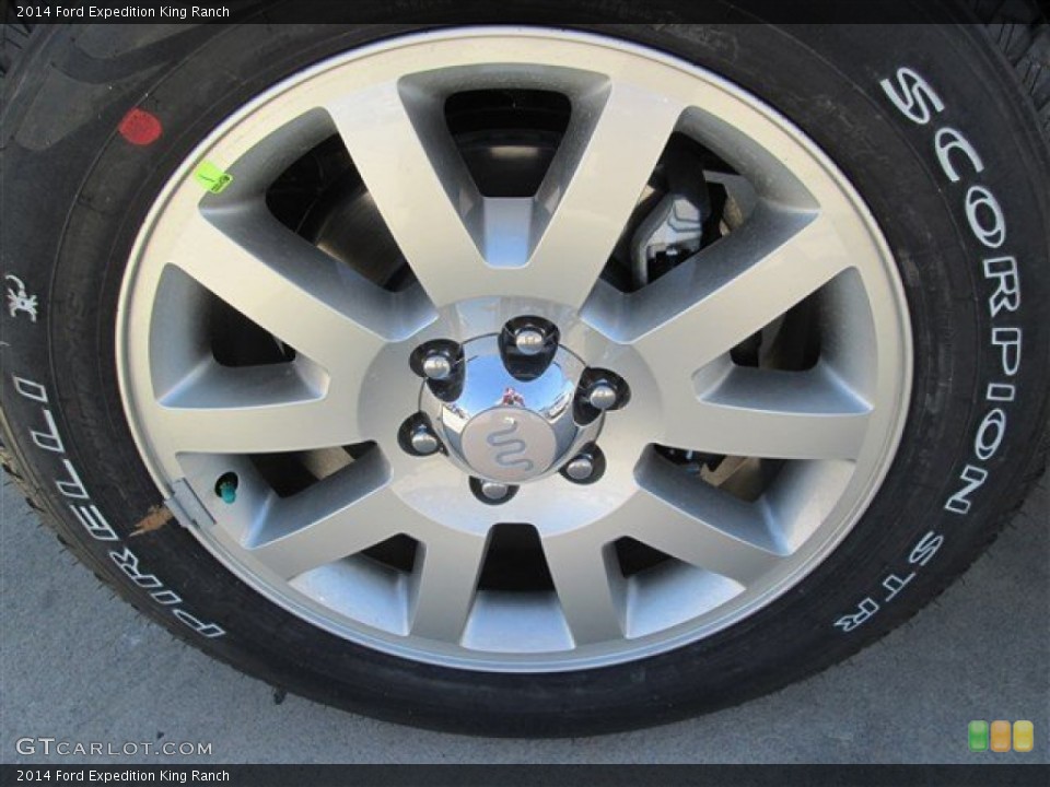 2014 Ford Expedition King Ranch Wheel and Tire Photo #90639965