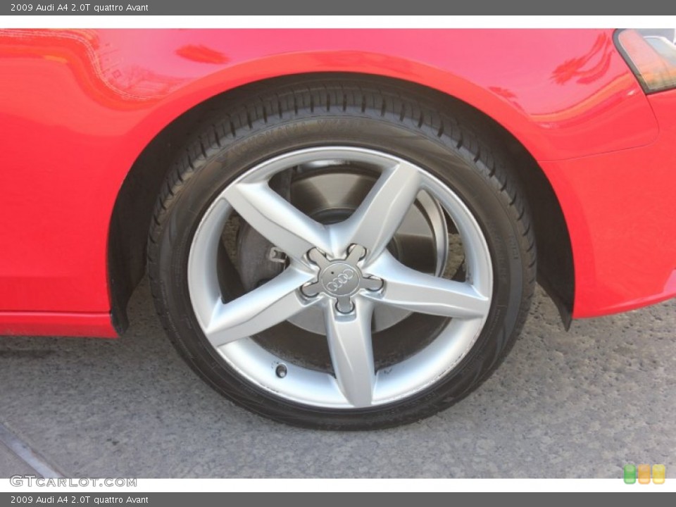 2009 Audi A4 2.0T quattro Avant Wheel and Tire Photo #90666823