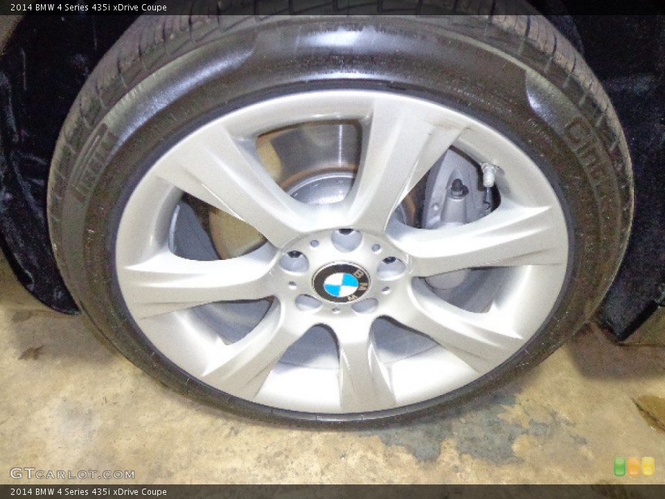 2014 BMW 4 Series 435i xDrive Coupe Wheel and Tire Photo #90672432