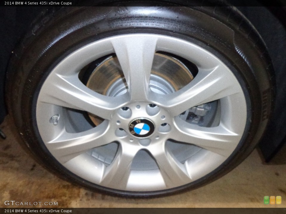 2014 BMW 4 Series 435i xDrive Coupe Wheel and Tire Photo #90672507