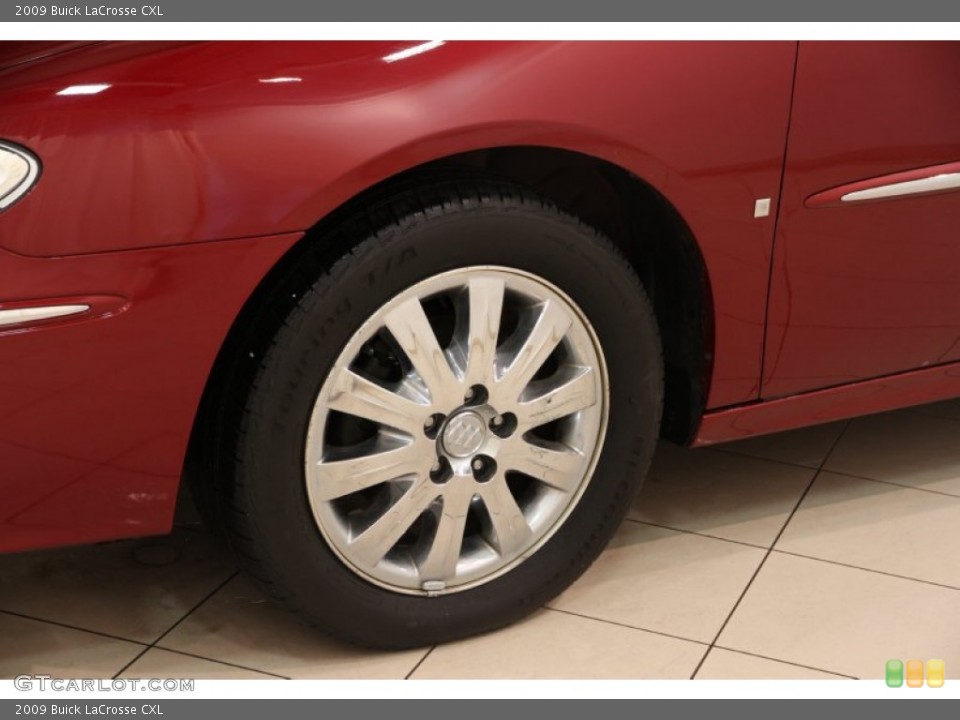 2009 Buick LaCrosse CXL Wheel and Tire Photo #90684472
