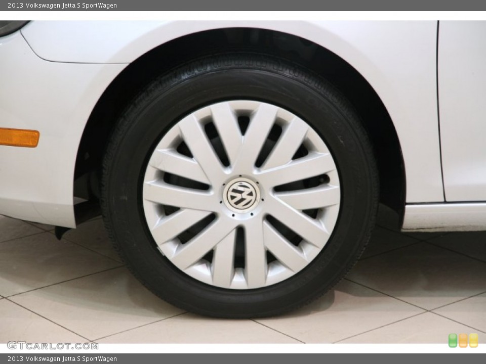 2013 Volkswagen Jetta S SportWagen Wheel and Tire Photo #90686227