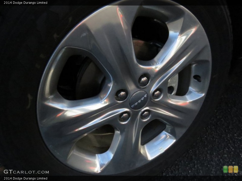 2014 Dodge Durango Limited Wheel and Tire Photo #90693964