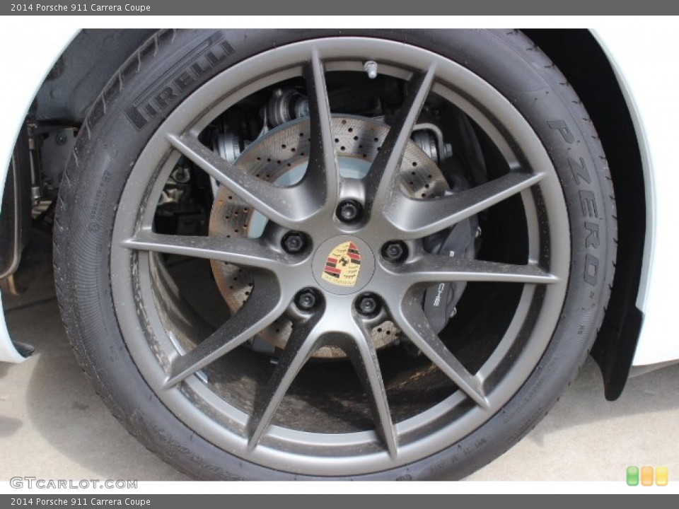 2014 Porsche 911 Carrera Coupe Wheel and Tire Photo #90699151