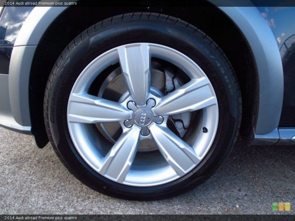 2014 Audi allroad Premium plus quattro Wheel and Tire Photo #90701641