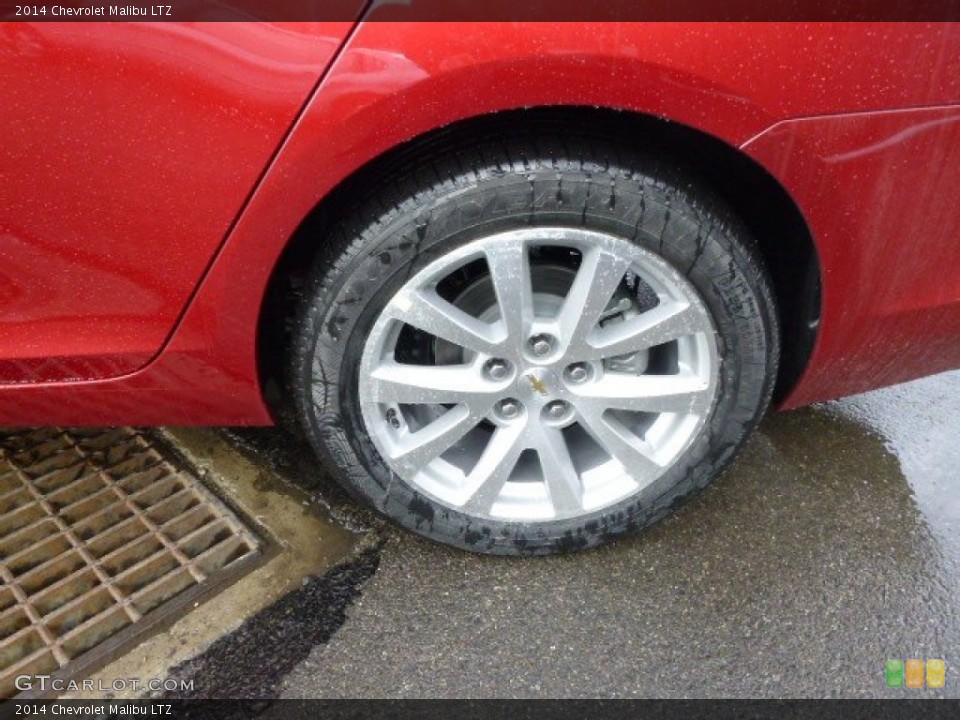 2014 Chevrolet Malibu LTZ Wheel and Tire Photo #90702424
