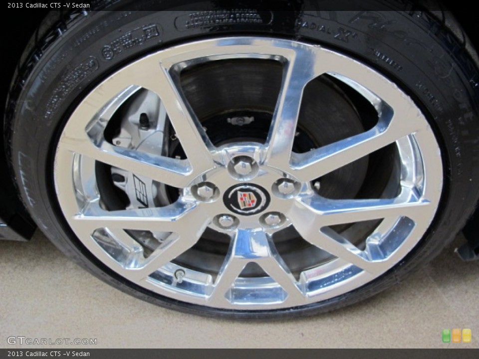 2013 Cadillac CTS -V Sedan Wheel and Tire Photo #90703840