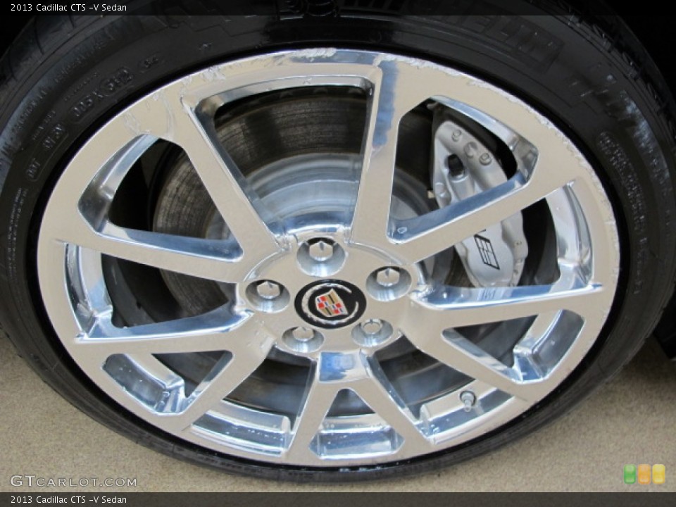 2013 Cadillac CTS -V Sedan Wheel and Tire Photo #90703858