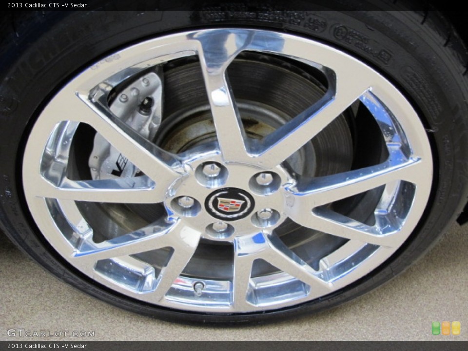 2013 Cadillac CTS -V Sedan Wheel and Tire Photo #90703871