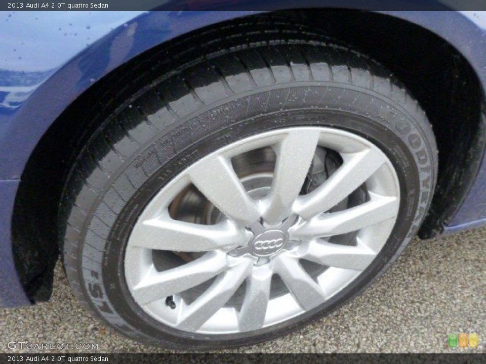 2013 Audi A4 2.0T quattro Sedan Wheel and Tire Photo #90719755