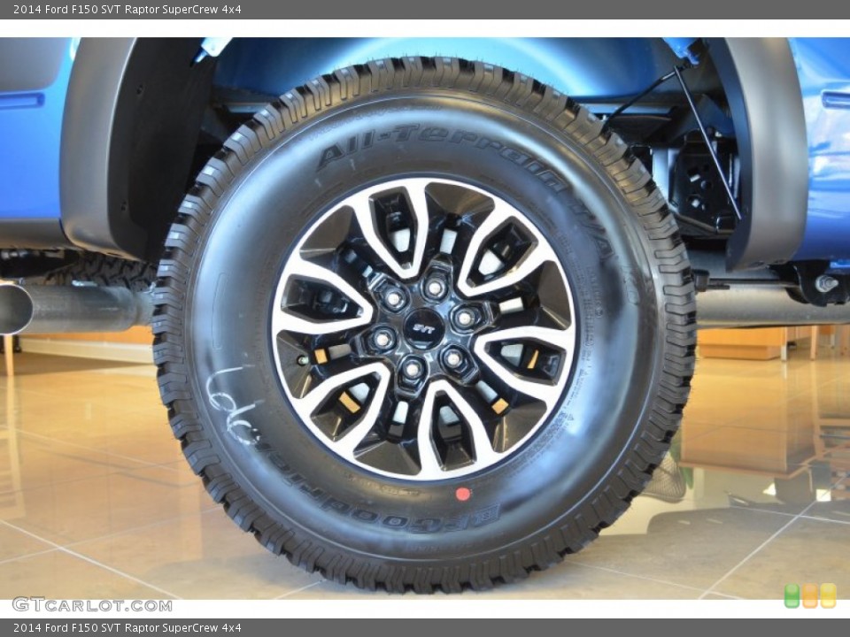 2014 Ford F150 SVT Raptor SuperCrew 4x4 Wheel and Tire Photo #90726826