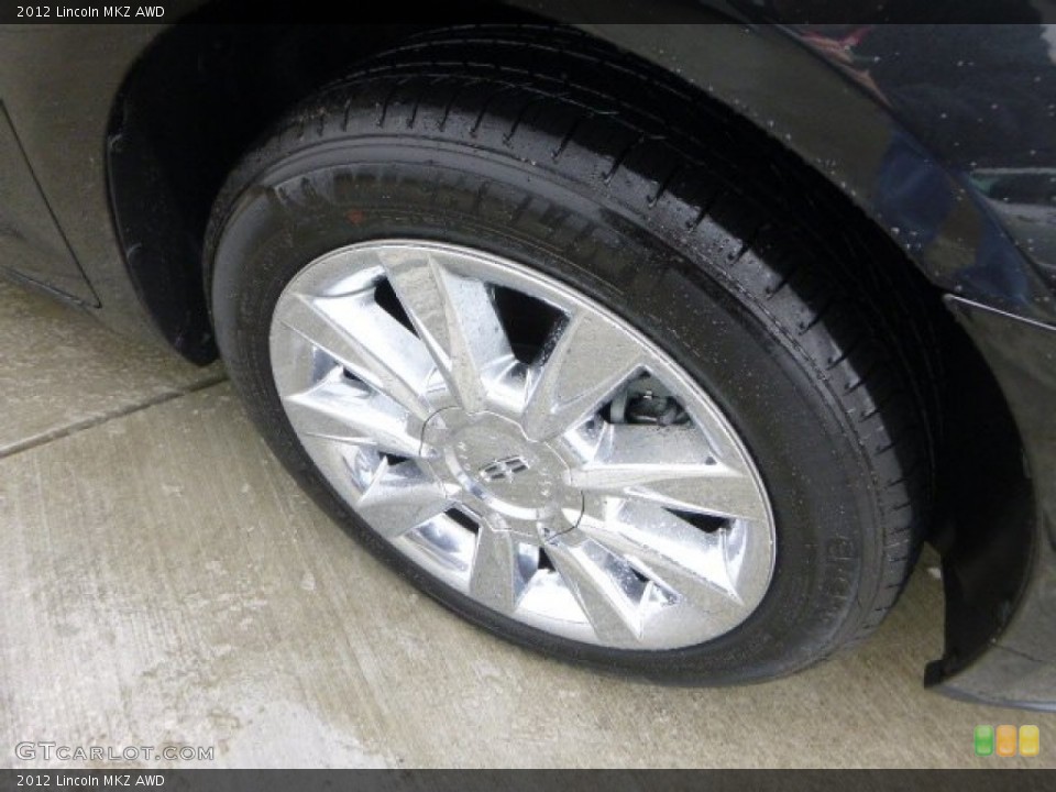2012 Lincoln MKZ AWD Wheel and Tire Photo #90728968