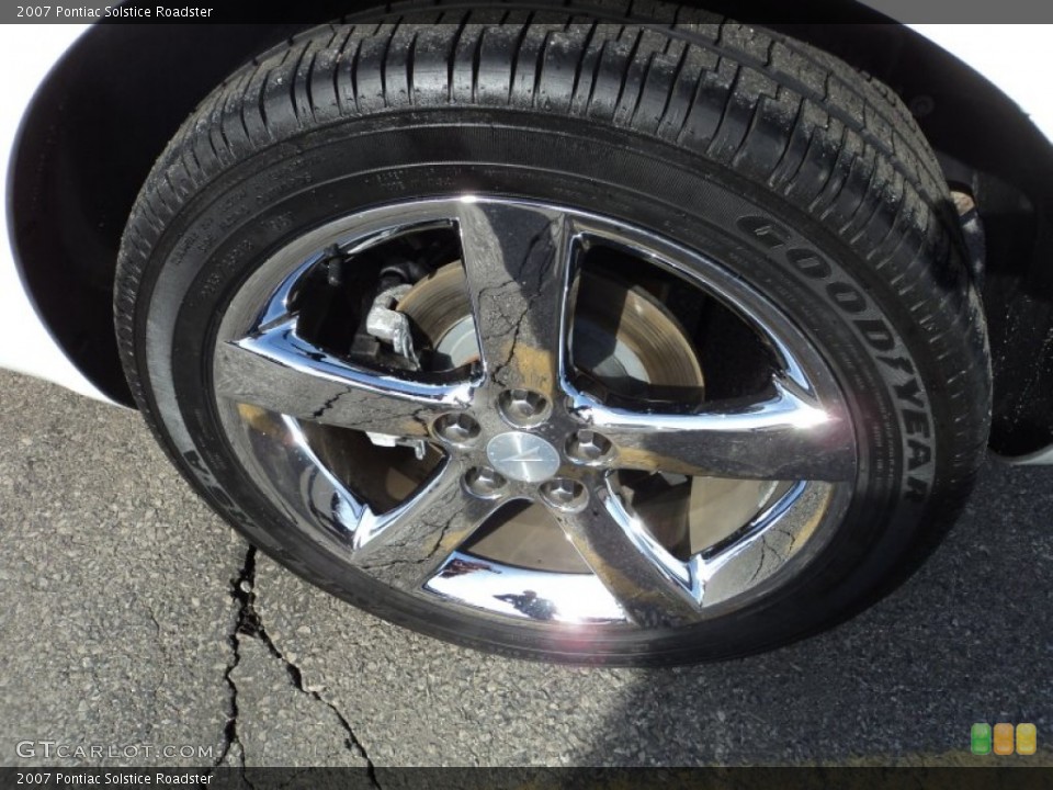 2007 Pontiac Solstice Roadster Wheel and Tire Photo #90741337