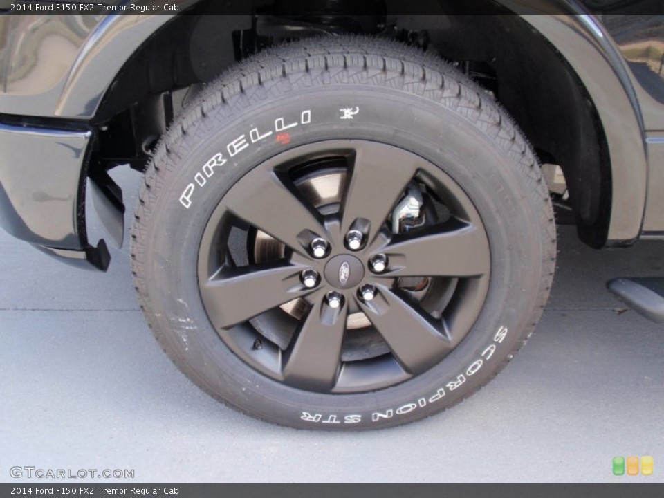 2014 Ford F150 FX2 Tremor Regular Cab Wheel and Tire Photo #90742423