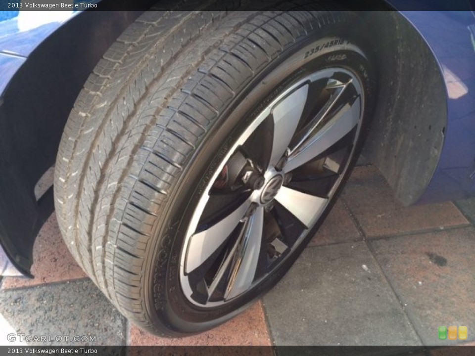 2013 Volkswagen Beetle Turbo Wheel and Tire Photo #90748377