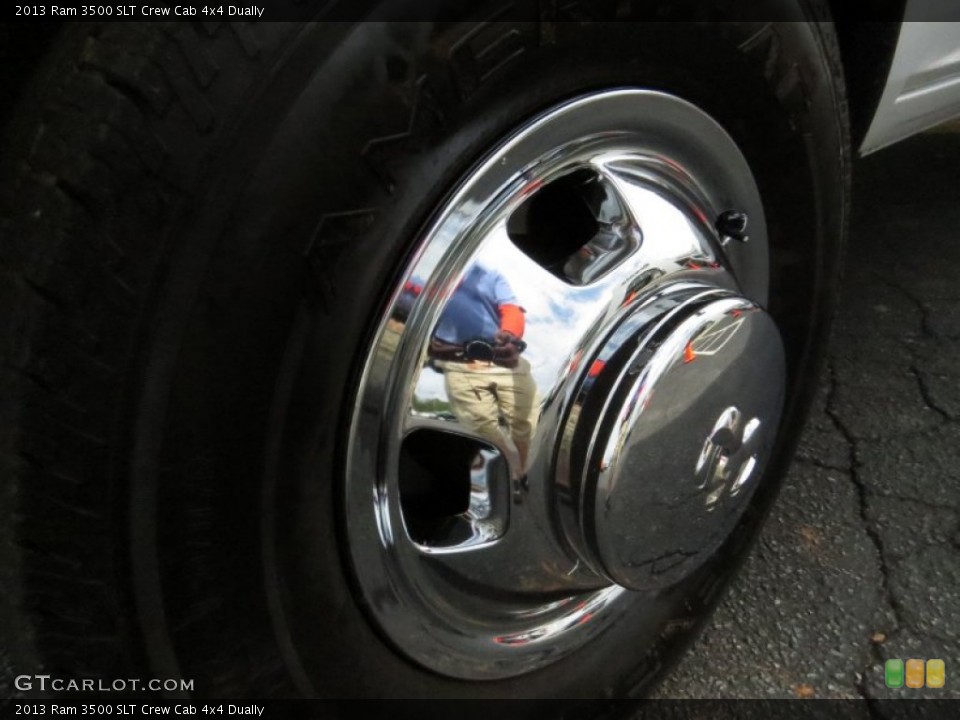 2013 Ram 3500 SLT Crew Cab 4x4 Dually Wheel and Tire Photo #90753136