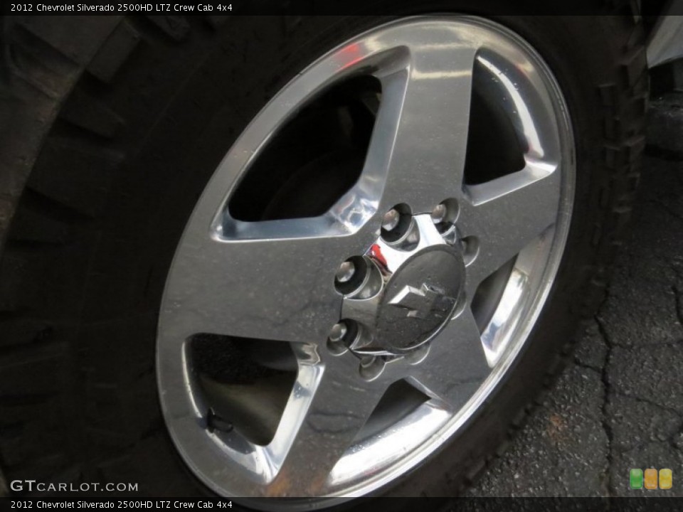 2012 Chevrolet Silverado 2500HD LTZ Crew Cab 4x4 Wheel and Tire Photo #90754566