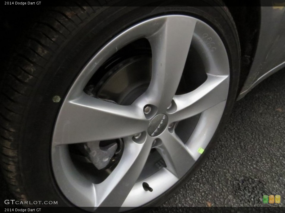 2014 Dodge Dart GT Wheel and Tire Photo #90757884
