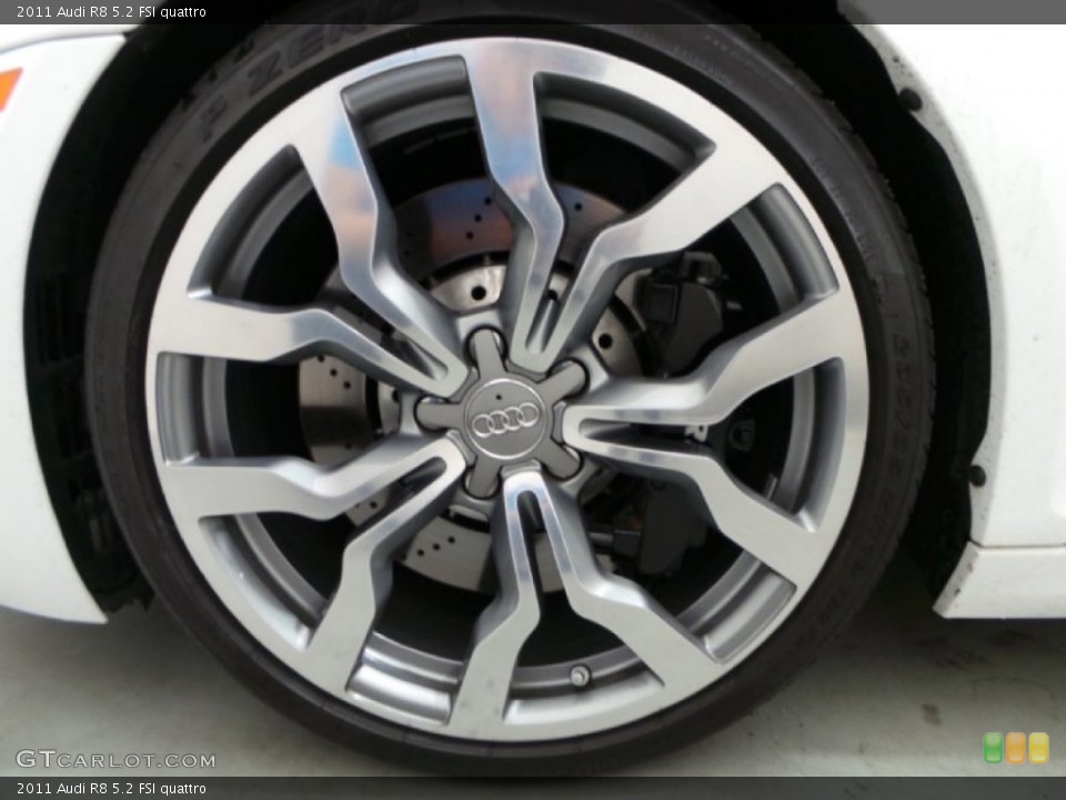 2011 Audi R8 5.2 FSI quattro Wheel and Tire Photo #90759300